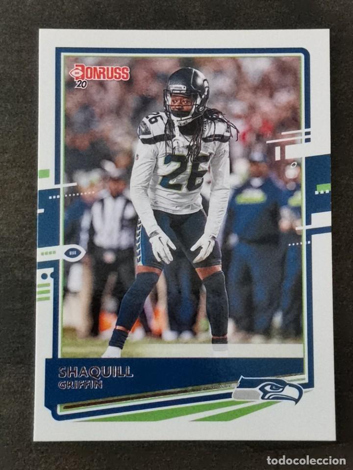 Colecionismo desportivo: Panini Donruss 2020 #227 Shaquill Griffin Seattle Seahawks NFL Card