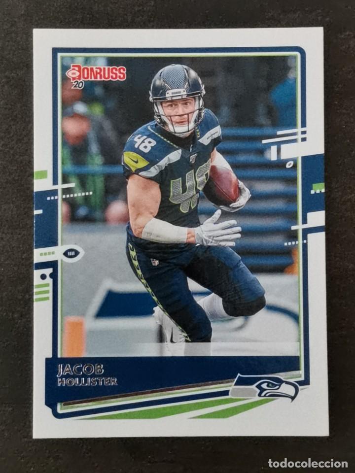 Colecionismo desportivo: Panini Donruss 2020 #228 Jacob Hollister Seattle Seahawks NFL Card