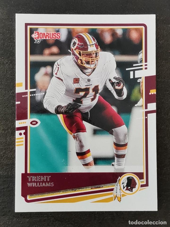 Colecionismo desportivo: Panini Donruss 2020 #243 Trent Williams Washington Redskins NFL Card