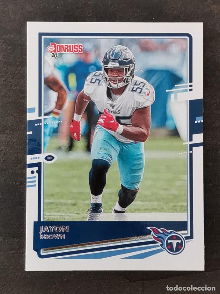 Coleccionismo deportivo: Panini Donruss 2020 #250 Jayon Brown Tennessee Titans NFL Card