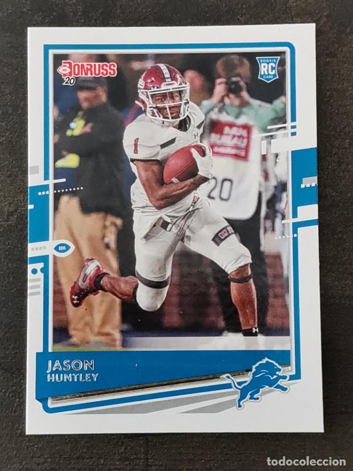 Collezionismo sportivo: Panini Donruss 2020 Rookie Card #254 Jason Huntley Detroit Lions NFL Card