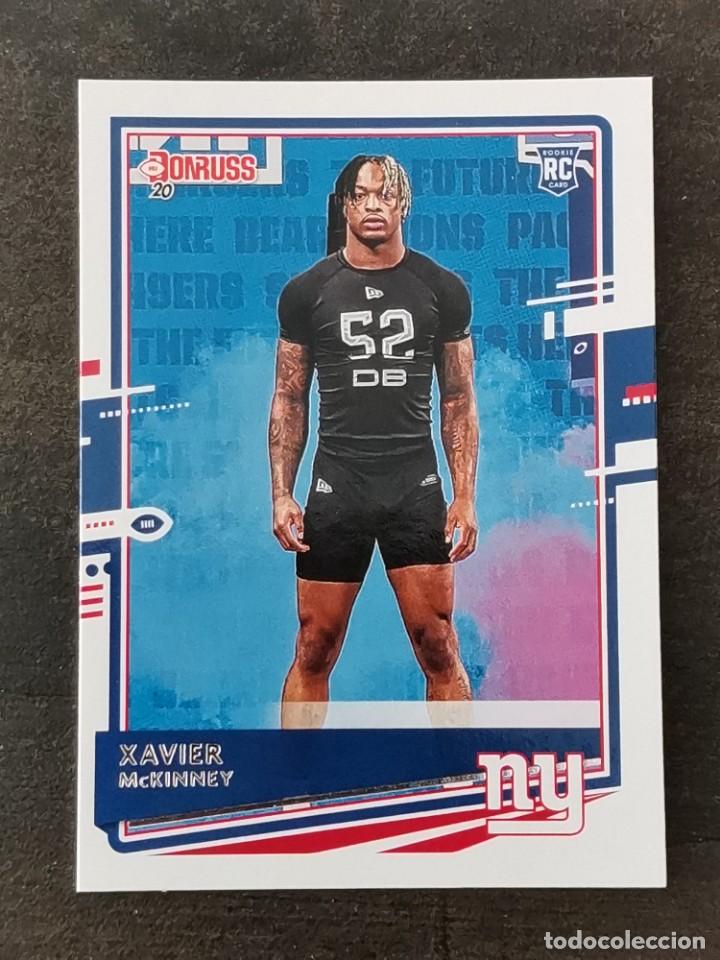 Coleccionismo deportivo: Panini Donruss 2020 Rookie Card #271 Xavier McKinney New York Giants NFL Card