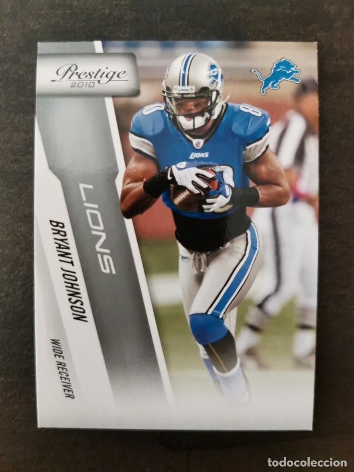 Collezionismo sportivo: Panini Prestige 2010 #66 Bryant Johnson Detroit Lions NFL Card