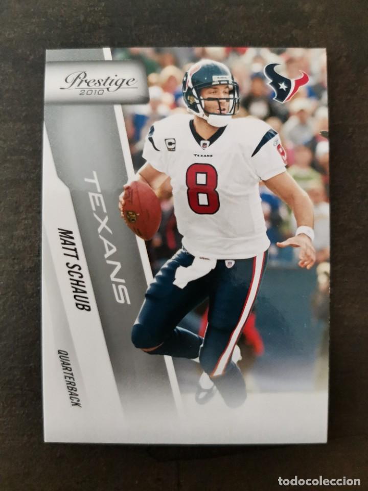 Colecionismo desportivo: Panini Prestige 2010 #79 Matt Schaub Houston Texans NFL Card