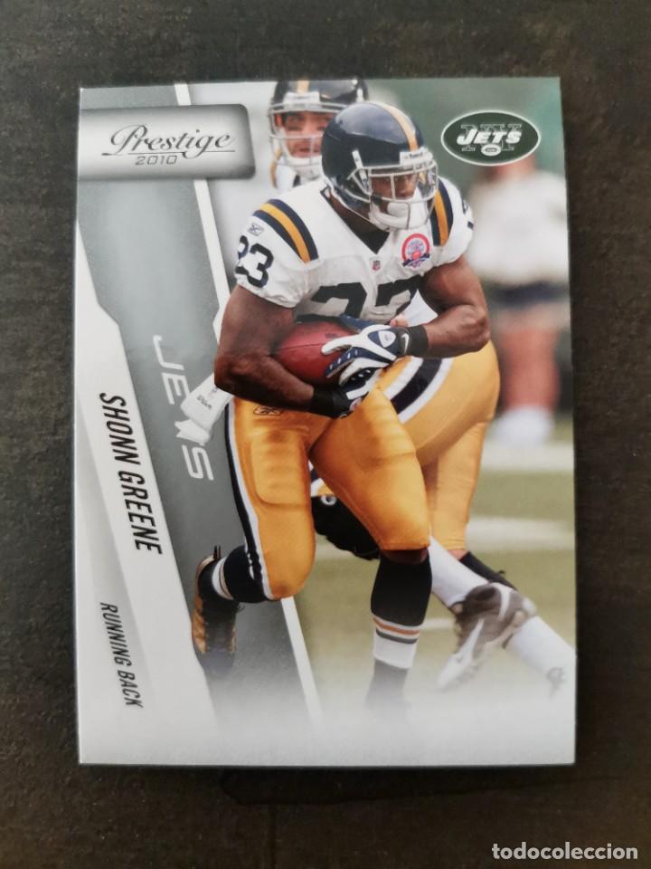 Colecionismo desportivo: Panini Prestige 2010 #139 Shonn Greene New York Jets NFL Card