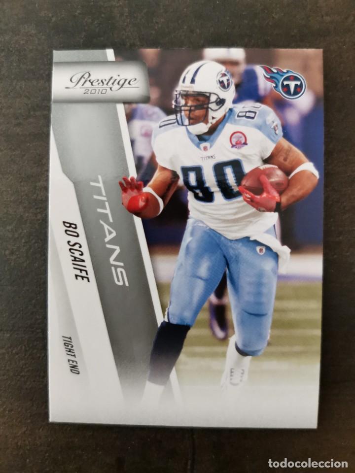 Colecionismo desportivo: Panini Prestige 2010 #191 Bo Scaife Tennessee Titans NFL Card
