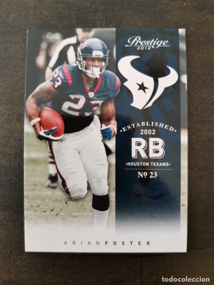Colecionismo desportivo: Panini Prestige 2012 #76 Arian Foster Houston Texans NFL Card