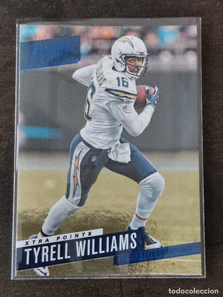 Colecionismo desportivo: Panini Prestige 2017 Xtra Points Blue #89 Tyrell Williams Los Angeles Chargers NFL Card