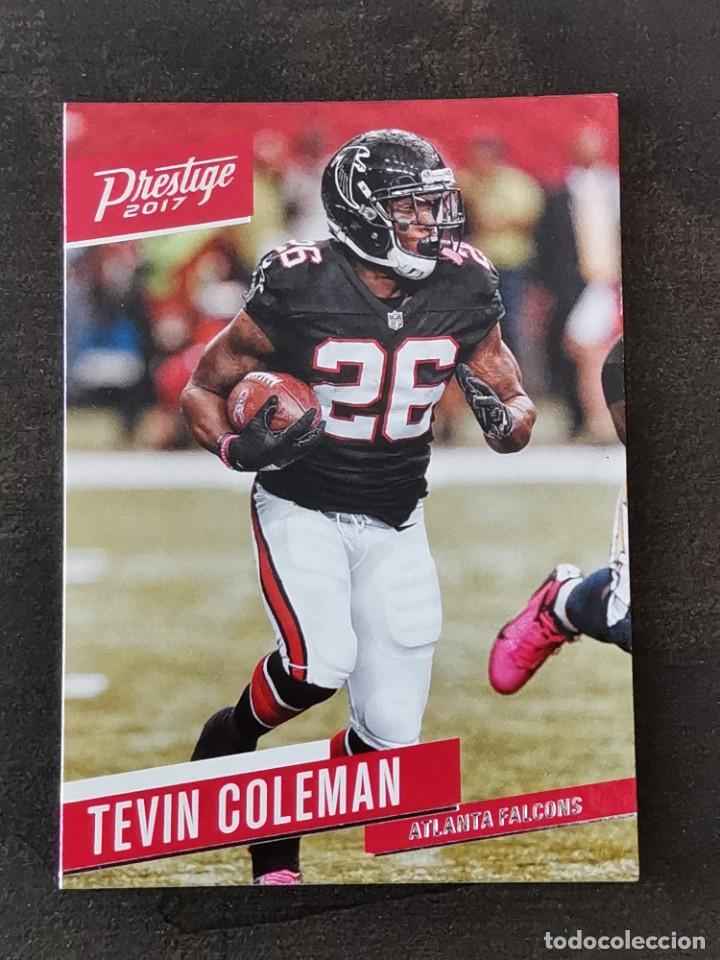 Colecionismo desportivo: Panini Prestige 2017 #123 Tevin Coleman Atlanta Falcons NFL Card