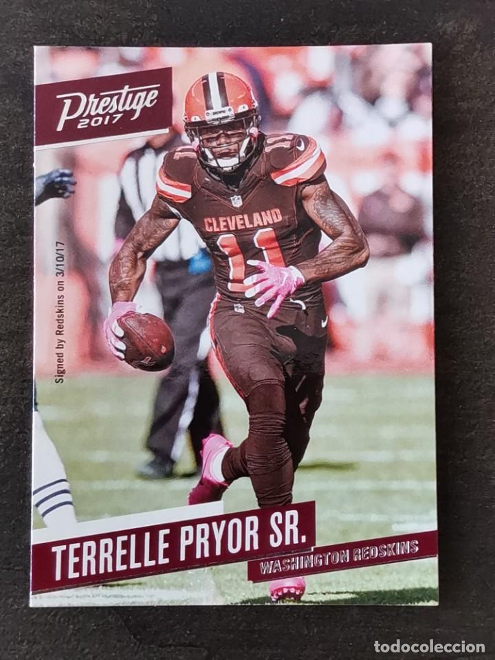 Colecionismo desportivo: Panini Prestige 2017 #188 Terrelle Pryor Sr. Washington Redskins NFL Card
