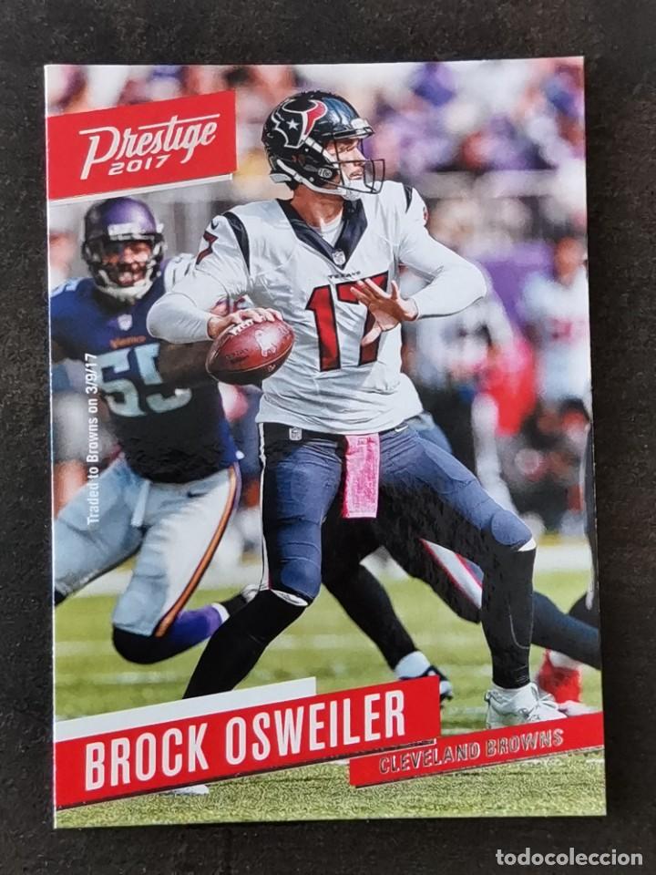 Collezionismo sportivo: Panini Prestige 2017 #33 Brock Osweiler Cleveland Browns NFL Card