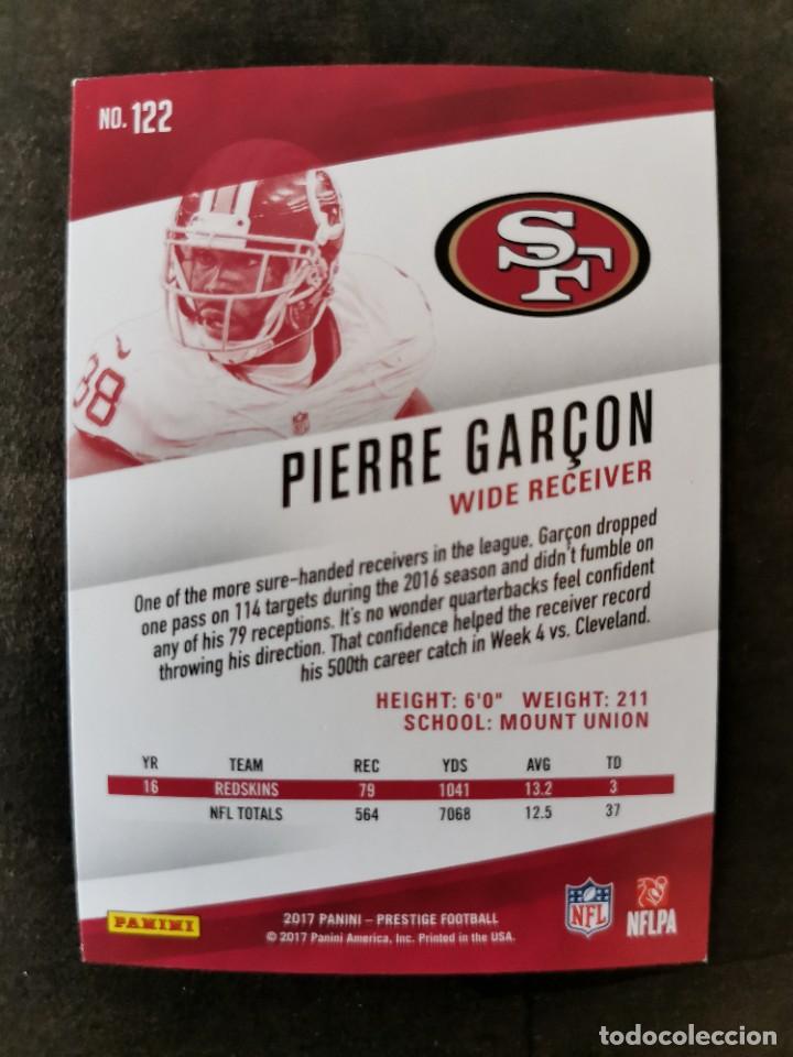 Pierre Garcon - 48ers #122 Prestige Football 2017 Panini Trading Card