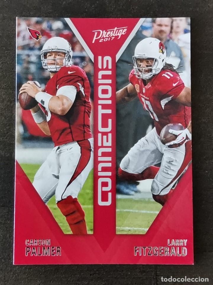 Collezionismo sportivo: Panini Prestige 2017 Connections #12 Carson Palmer Larry Fitzgerald Arizona Cardinals NFL Card