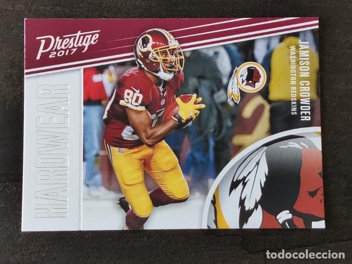 Coleccionismo deportivo: Panini Prestige 2017 Hardwear #12 Jamison Crowder Washington Redskins NFL Card