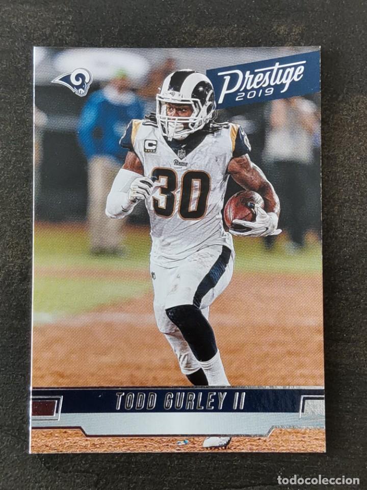 Collezionismo sportivo: Panini Prestige 2019 #167 Todd Gurley II Los Angeles Rams NFL Card