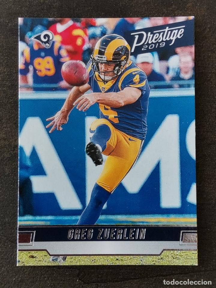 Coleccionismo deportivo: Panini Prestige 2019 #108 Greg Zuerlein Los Angeles Rams NFL Card