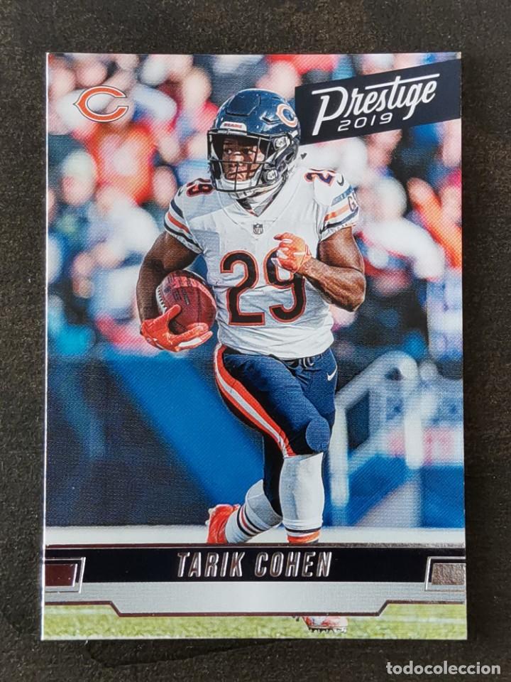 Colecionismo desportivo: Panini Prestige 2019 #123 Tarik Cohen Chicago Bears NFL Card