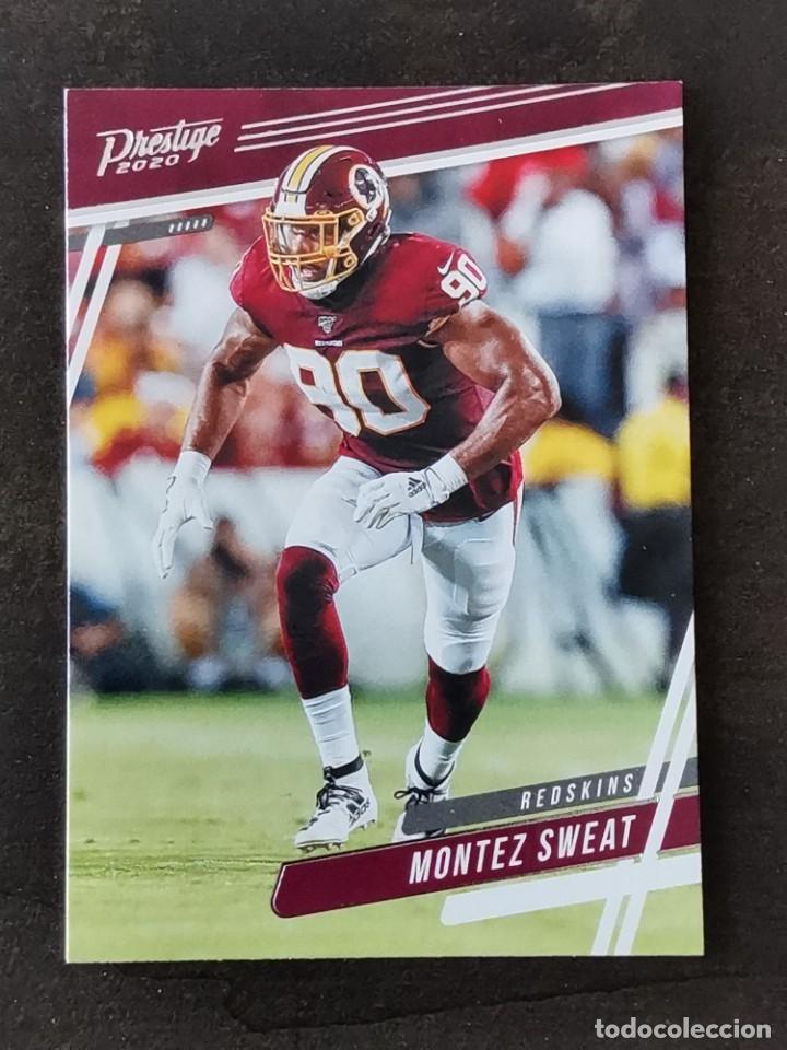 Coleccionismo deportivo: Panini Prestige 2020 #158 Montez Sweat Washington Redskins NFL Card