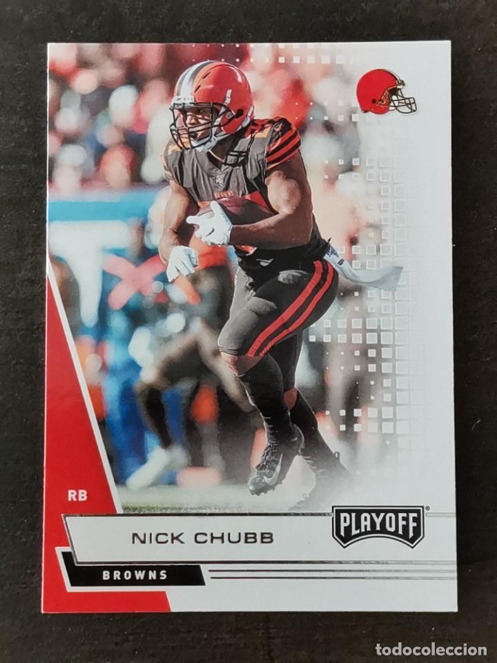 Colecionismo desportivo: Panini Playoff 2020 #41 Nick Chubb Cleveland Browns NFL Card