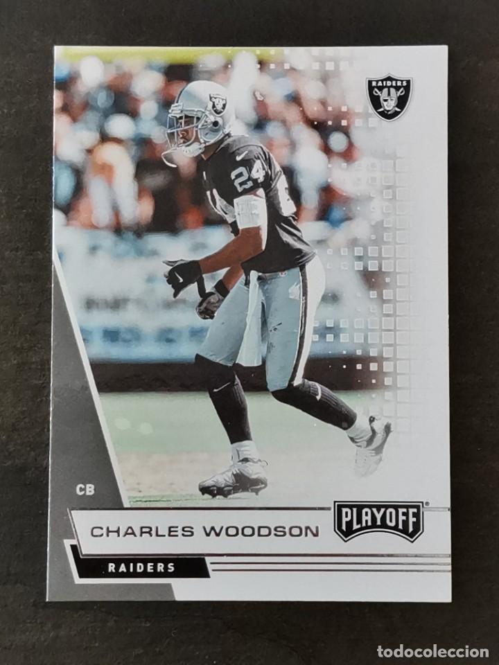 Coleccionismo deportivo: Panini Playoff 2020 #93 Charles Woodson Oakland Raiders NFL Card