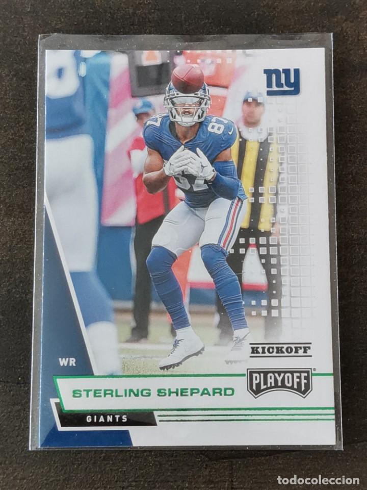 Coleccionismo deportivo: Panini Playoff 2020 Kickoff #192 Sterling Shepard New York Giants NFL Card