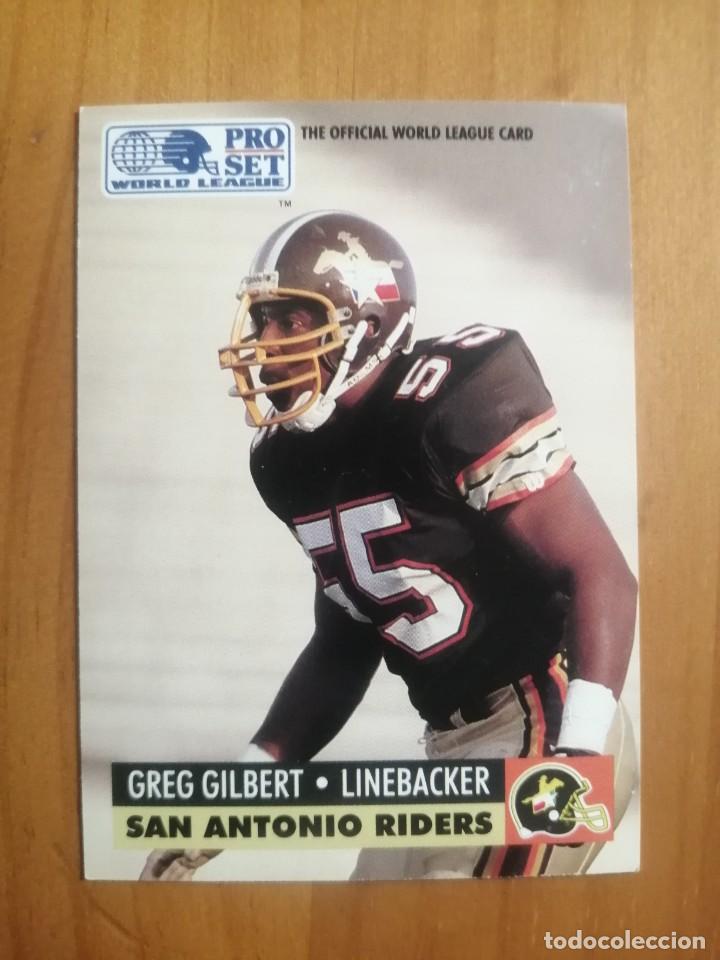 Collezionismo sportivo: CROMO NUEVO N&Uacute;MERO 32 - NFL - RUGBY - PRO SET - A&Ntilde;O 1991 - GREG GILBERT