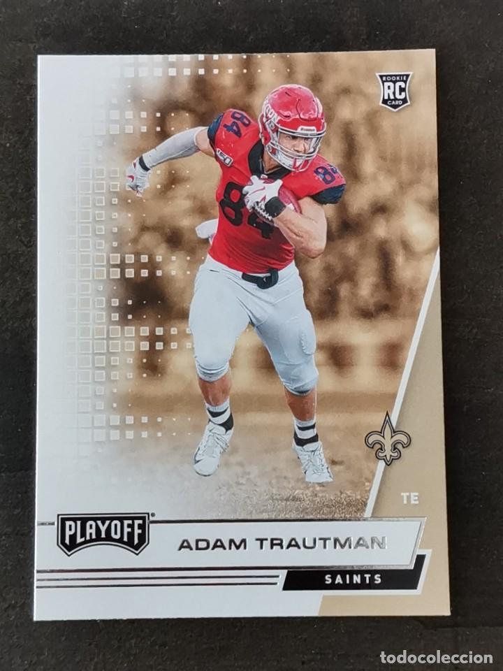 Colecionismo desportivo: Panini Playoff 2020 Rookie Card #269 Adam Trautman New Orleans Saints NFL Card