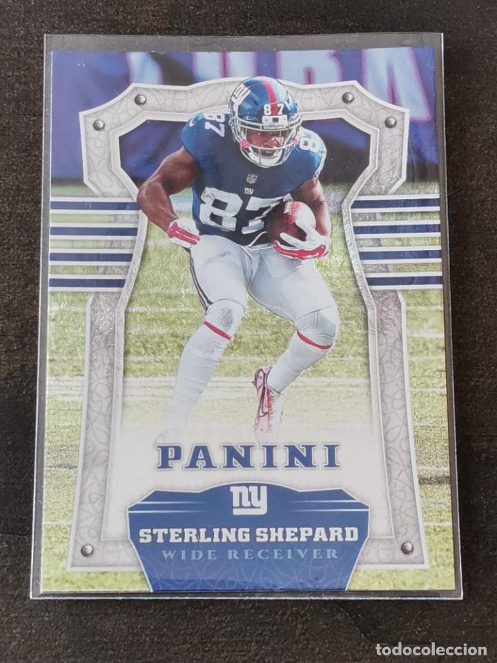 Colecionismo desportivo: Panini Football 2017 Shining Armor #47 Sterling Shepard New York Giants NFL Card