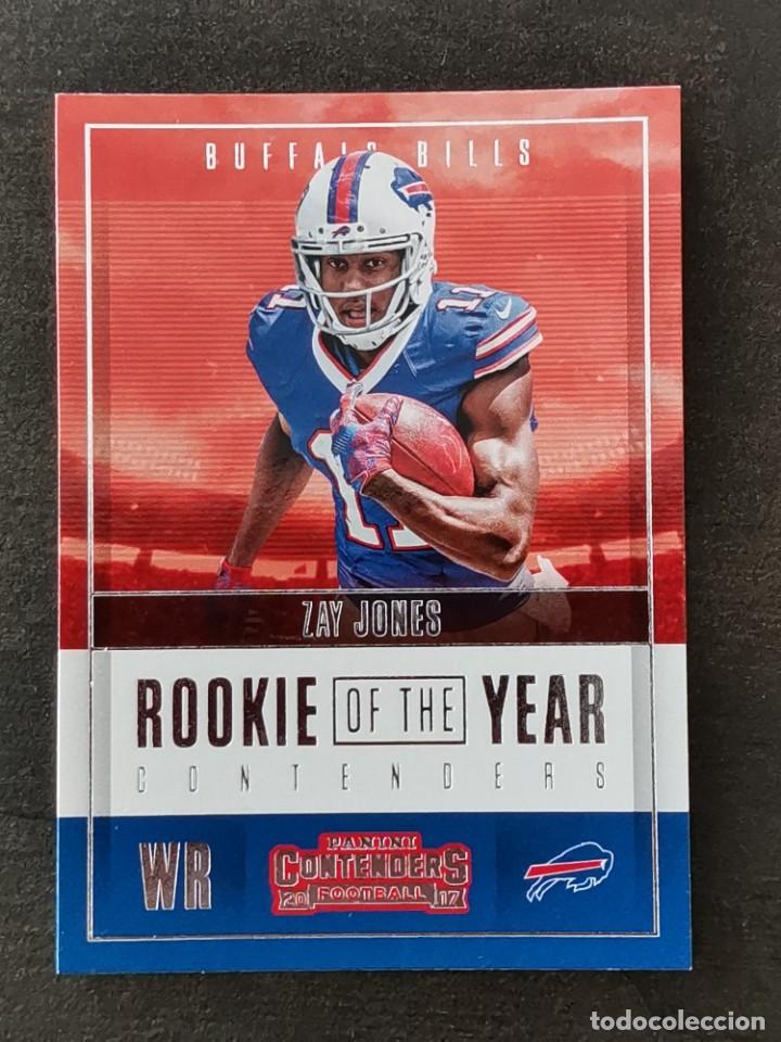 Colecionismo desportivo: Panini Contenders 2017 Rookie of the Year #RY-25 Zay Jones Buffalo Bills NFL Card