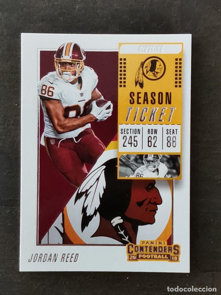 Collezionismo sportivo: Panini Contenders 2018 #3 Jordan Reed Washington Redskins NFL Card