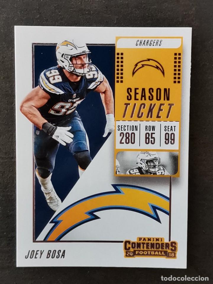 Collezionismo sportivo: Panini Contenders 2018 #50 Joey Bosa Los Angeles Chargers NFL Card