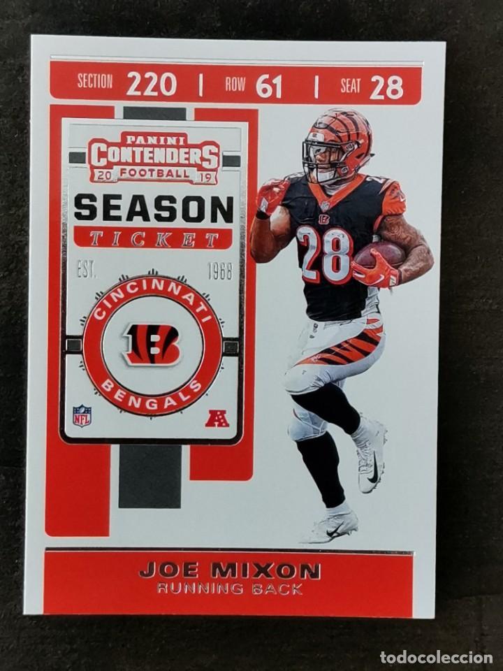 Collezionismo sportivo: Panini Contenders 2019 #25 Joe Mixon Cincinnati Bengals NFL Card