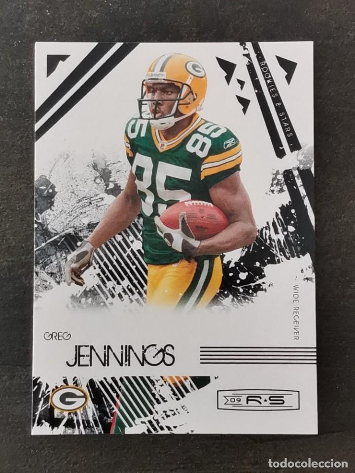 Colecionismo desportivo: Panini Rookies and Stars 2009 #36 Greg Jennings Green Bay Packers NFL Card