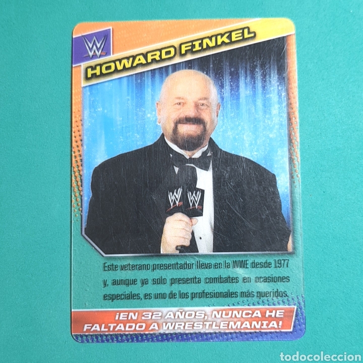 Coleccionismo deportivo: (54.5) CARTA WWE - PANINI 2015 - N&deg;142 HOWARD FINKEL