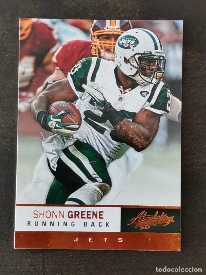 Colecionismo desportivo: Panini Absolute 2012 #39 Shonn Greene New York Jets NFL Card
