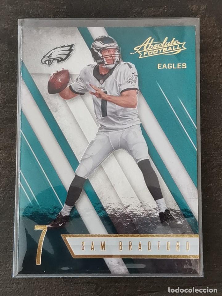 Colecionismo desportivo: Panini Absolute 2016 #92 Sam Bradford Philadelphia Eagles NFL Card