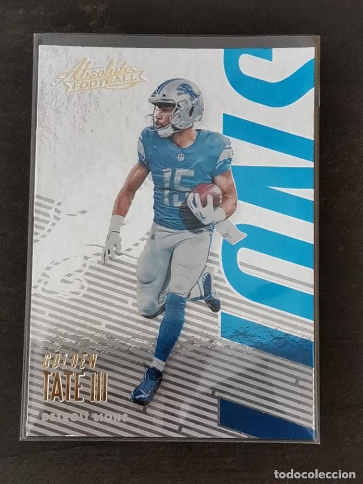 Colecionismo desportivo: Panini Absolute 2018 #34 Golden Tate III Detroit Lions NFL Card