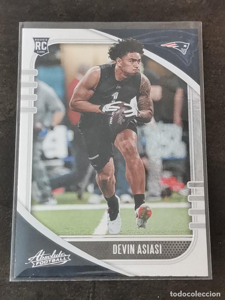 Collezionismo sportivo: Panini Absolute 2020 Rookie Card #131 Devin Asiasi New England Patriots NFL Card