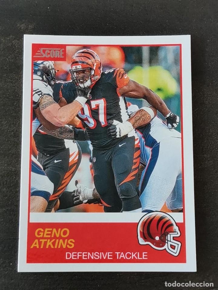 : 2019 Score Scorecard #99 Geno Atkins Cincinnati Bengals NFL  Football Trading Card : Collectibles & Fine Art