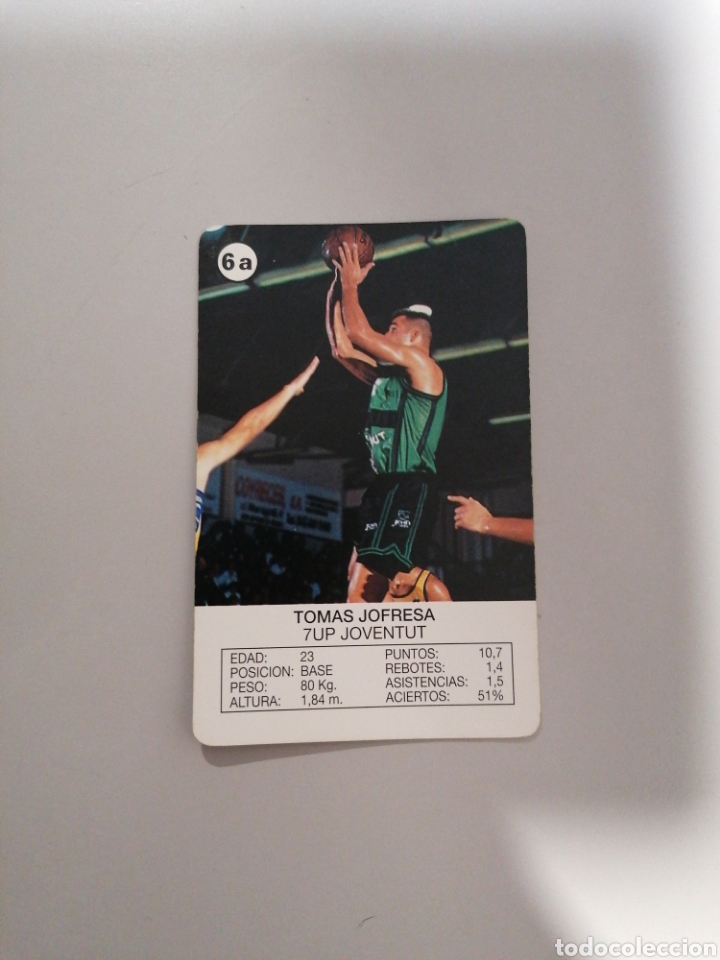 Coleccionismo deportivo: 93 94 1993 1994 TOMAS JOFRESA 7UP JOVENTUT HERACLIO FOURNIER ACB