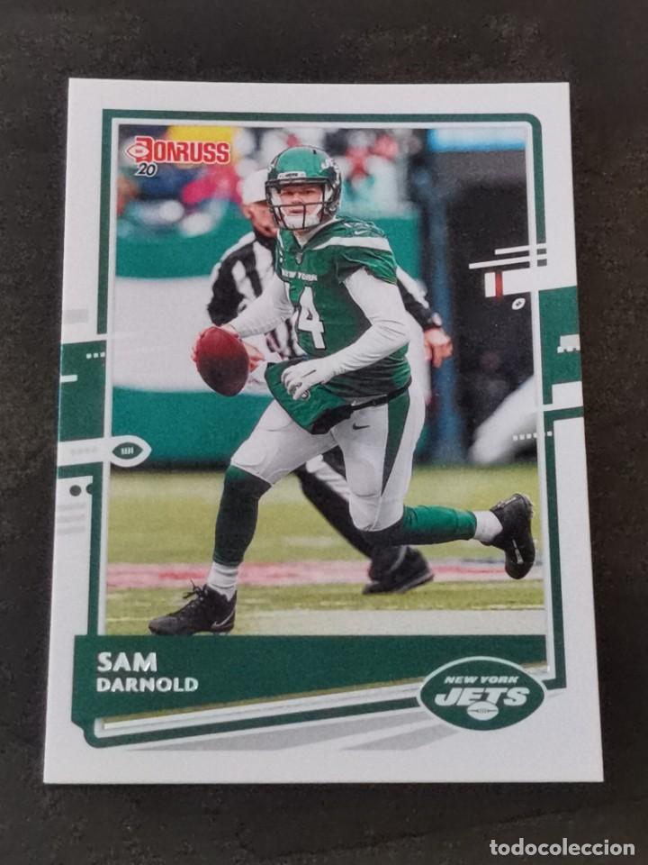Colecionismo desportivo: Panini Donruss 2020 #191 Sam Darnold New York Jets NFL Card