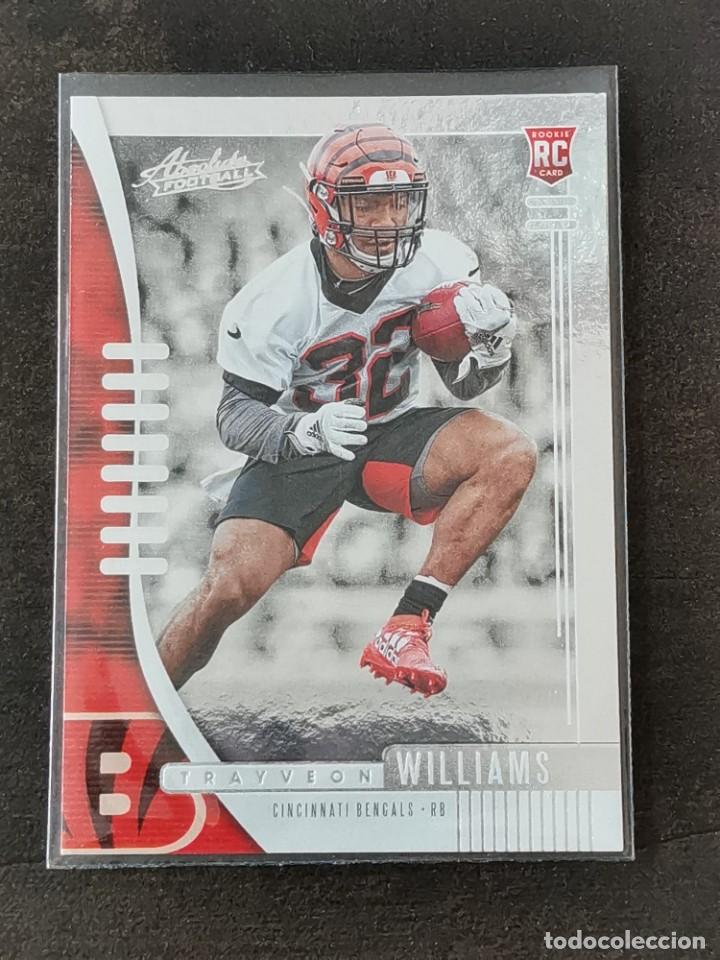Collezionismo sportivo: Panini Absolute Football 2019 Rookie Card #150 Trayveon Williams Cincinnati Bengals NFL Card