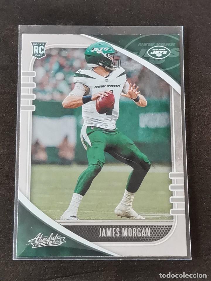 Sports collectibles: Panini Absolute Football 2020 Rookie Card #147 James Morgan New York Jets NFL Card