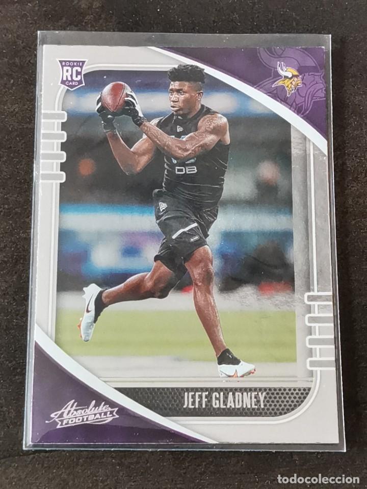 Colecionismo desportivo: Panini Absolute Football 2020 Rookie Card #154 Jeff Gladney Minnesota Vikings NFL Card