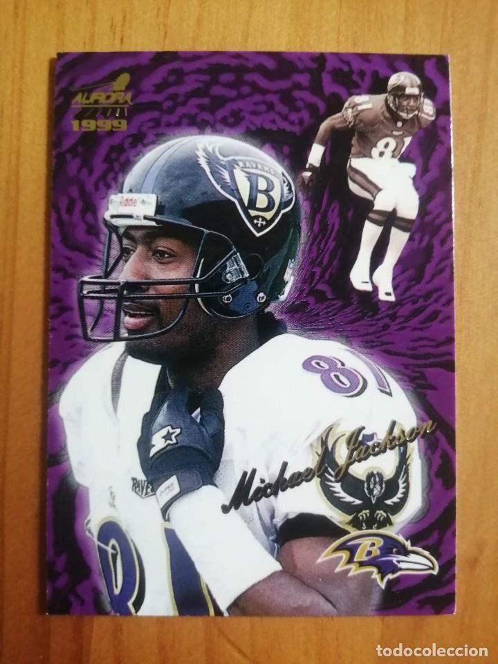 Coleccionismo deportivo: CROMO NUEVO N&Uacute;MERO 12 - NFL - RUGBY - PACIFIC AURORA 1999 - MICHAEL JACKSON