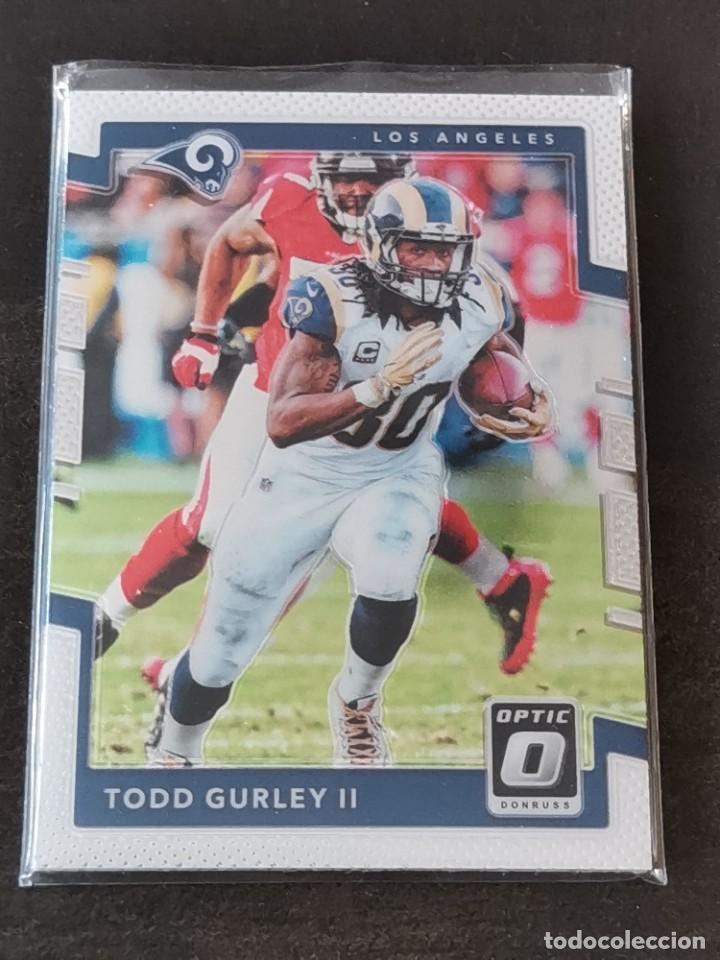 Colecionismo desportivo: Panini Donruss Optic 2017 #31 Todd Gurley II Los Angeles Rams NFL Card