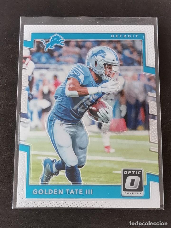 Collezionismo sportivo: Panini Donruss Optic 2017 #55 Golden Tate III Detroit Lions NFL Card