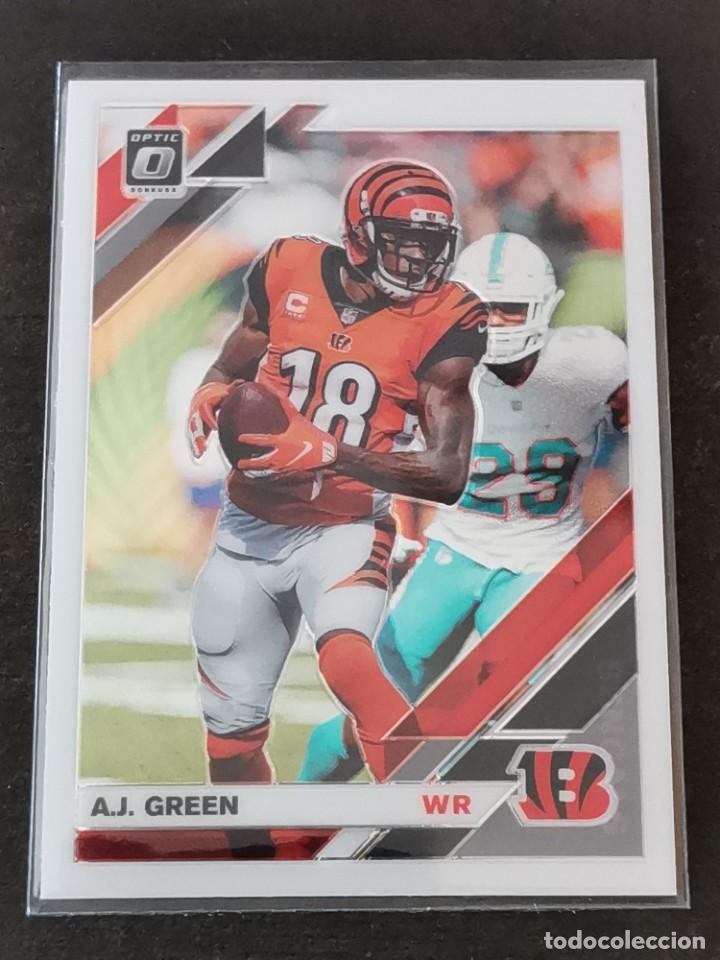 Colecionismo desportivo: Panini Donruss Optic 2019 #23 A.J. Green Cincinnati Bengals NFL Card