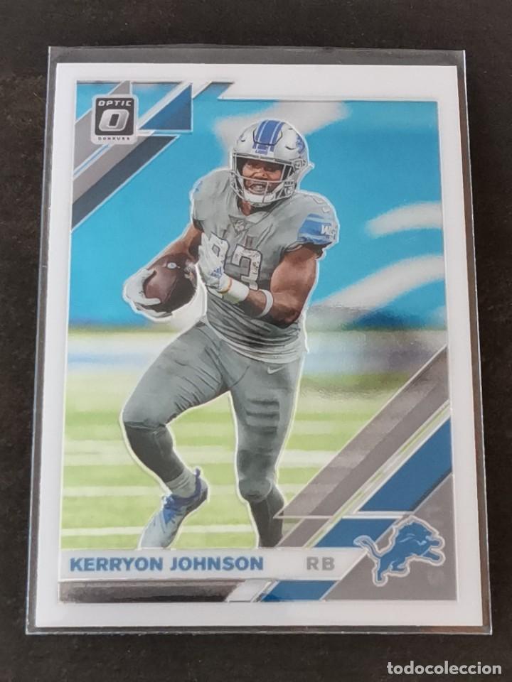 Collezionismo sportivo: Panini Donruss Optic 2019 #35 Kerryon Johnson Detroit Lions NFL Card