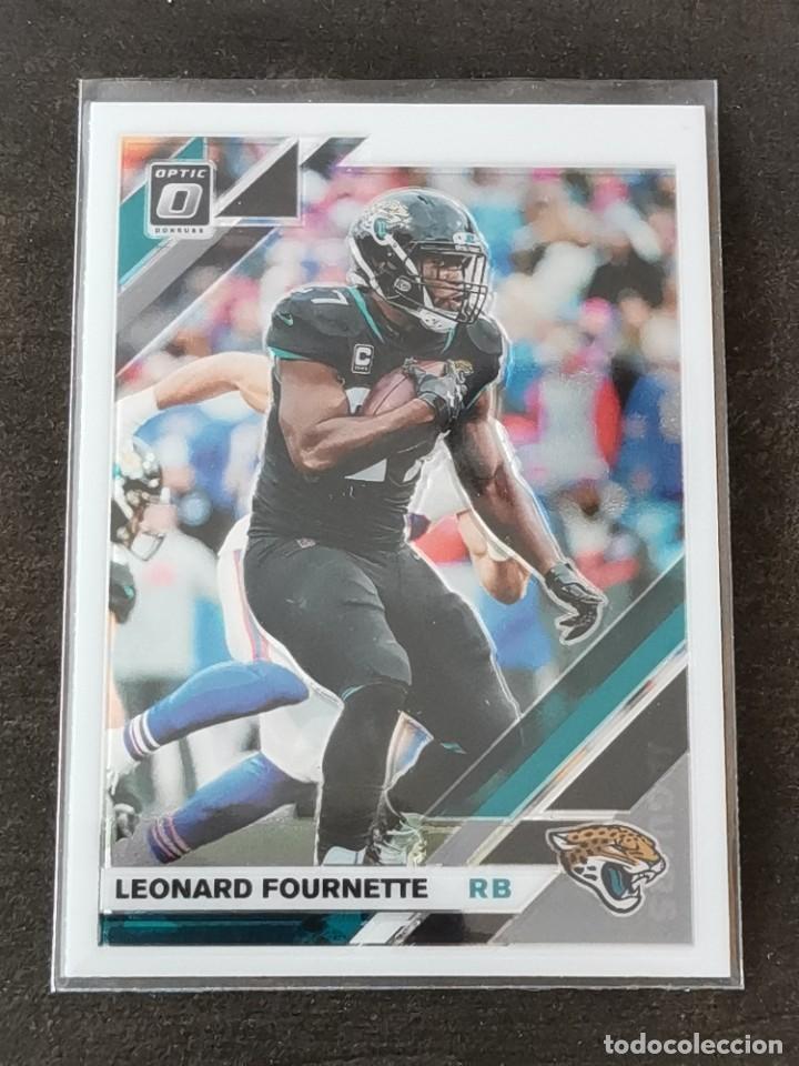 Colecionismo desportivo: Panini Donruss Optic 2019 #48 Leonard Fournette Jacksonville Jaguars NFL Card